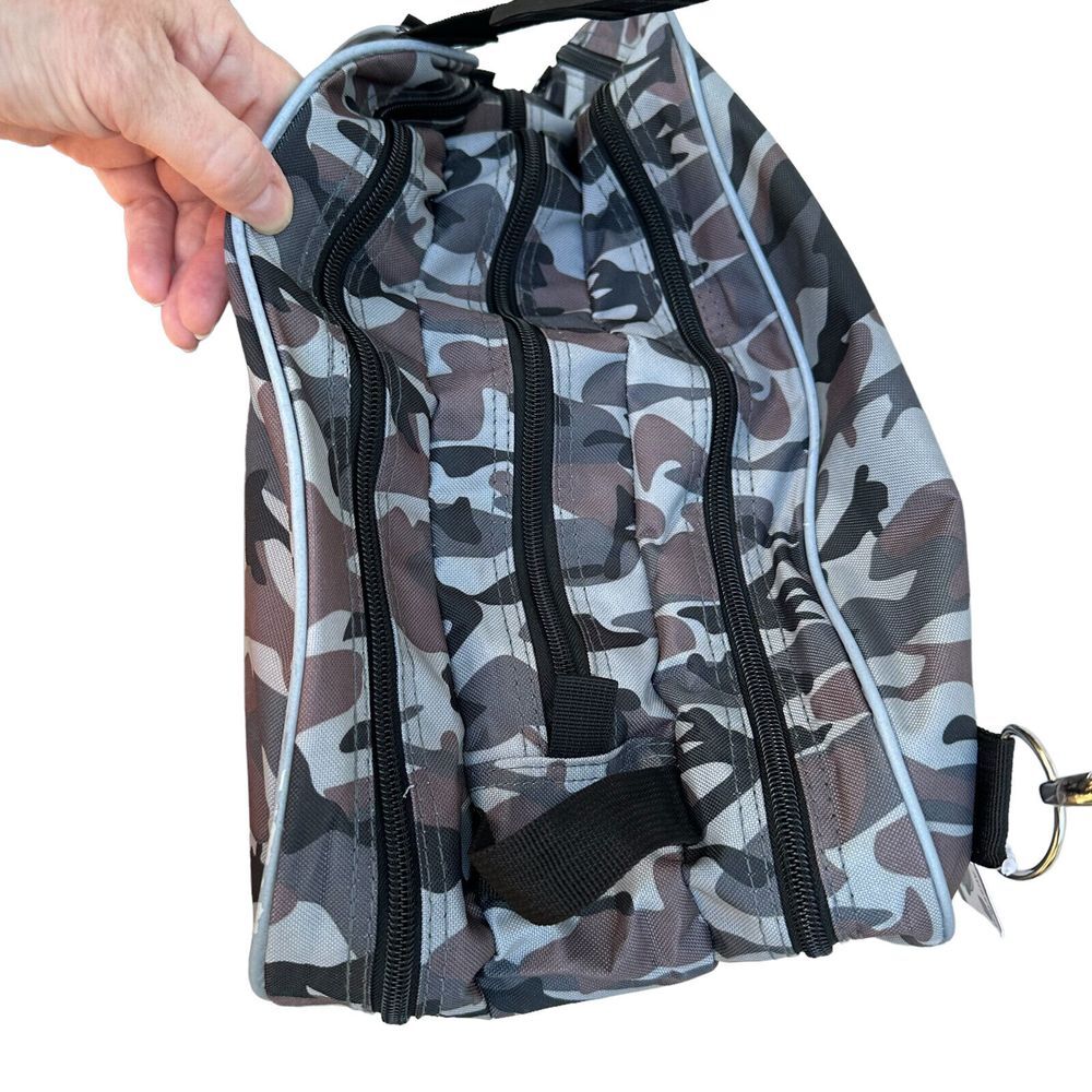 Athletico Lifestyle‎ NWT Skate Bag 16x16x10 Zipper Pockets Water Bottle Camo New - Picture 5 of 6